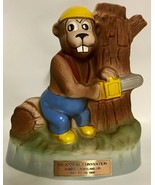 Jim Beam BUCKY BEAVER Whiskey Decanter 18th Annual IAJBBSC Convention ~ ... - £7.94 GBP