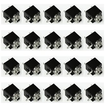 2.5mm TS Socket PCB Panel Mount Audio Plug Connectors 20 Pack - £21.42 GBP