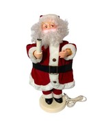 Rennoc Santas Best Animated Santa Claus With Candle Vtg No Music Animati... - £33.48 GBP