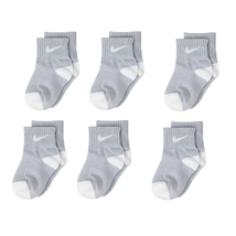 Nike Toddler 6 Pairs Lightweight Ankle Socks Size 2C-3C/ 12-24 Months - £19.53 GBP