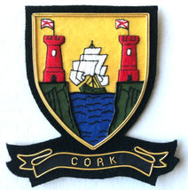 Hand Embroidered Irish County - Cork - Collectors Heritage Item To Buy Cp Made - £17.98 GBP