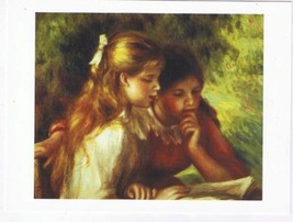 Art Postcard Renoir La Lecture - $2.96