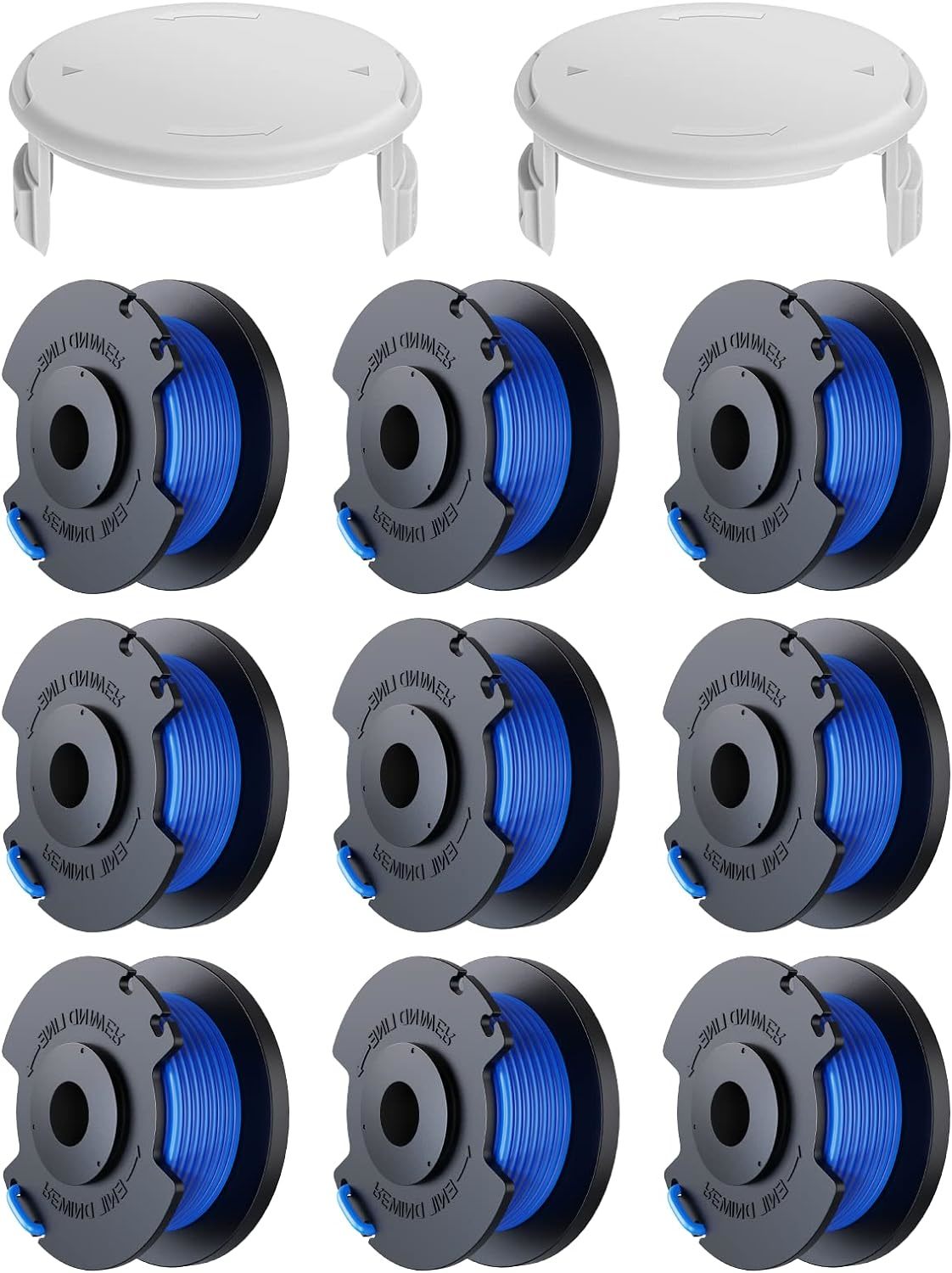 Eventronic String Trimmer Line Compatible With Ryobi One+, 9 Spools+2Cups - $32.94