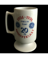 Vintage GE General Electric Pedestal Mug Stein 20th Ann Pinellas Plant 5... - £38.58 GBP