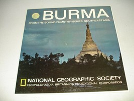 National Geographic Society – Burma (LP, 1968) Sound Filmstrip Series, VG - £11.83 GBP