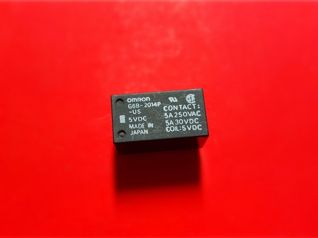 G6B-2014P-US, 5VDC Relay, OMRON Brand New!!