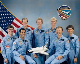Crew portrait of Space Shuttle Columbia mission STS-61-C Photo Print - £6.96 GBP