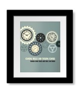 Clocks by Coldplay Song Lyric Rock Music Art Print Modern Abstract Poste... - $353.08 MXN+