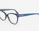 Tom Ford 5291 005 Black Turquoise Eyeglasses TF5291 005 55mm - $227.05