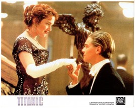 James Cameron&#39;s TITANIC 1997 Leonardo DiCaprio &amp; Kate Winslet On Grand S... - £58.99 GBP