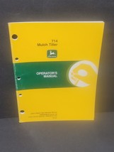 JOHN DEERE OPERATOR&#39;S MANUAL 714 Mulch Tiller OMN200679 Issue J8 - $7.13