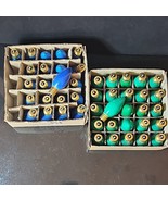 Vintage Christmas Light Lot of 46 C9 Replacement Outdoor String Bulbs Gr... - $34.54