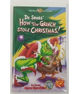 M) Dr. Seuss&#39; How the Grinch Stole Christmas (VHS, 2000, Clam Shell) - £4.73 GBP
