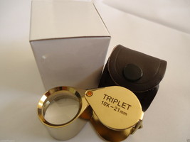Jeweler&#39;s Loupe 10x 21mm Magnifier Lens for gem test - $310.37
