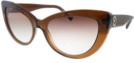 Versace Sunglasses VE4388 53240P Transparent Brown/Orange Gradient Brown... - $2,424.76 MXN