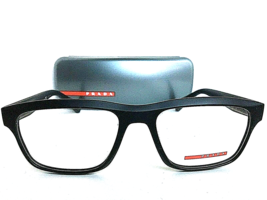 New PRADA Sport VPS 07G DG0-1O1 Matte Black 55mm Men&#39;s Eyeglasses Frame Italy - £205.01 GBP