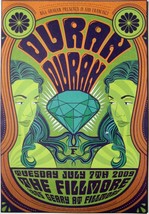 Duran Duran Poster Fillmore July 2009 - £53.08 GBP