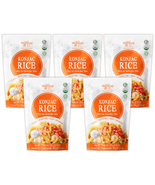 ONETANG Organic Shirataki Konjac Rice Pasta, 5 Pack, Vegan, Low Calorie ... - £17.61 GBP