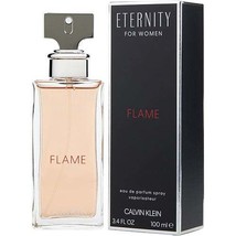 Eternity Flame By Calvin Klein Eau De Parfum Spray 3.4 Oz For Women - £42.16 GBP