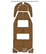 2021 Boston Whaler 150 Montauk Swim Platform Cockpit Pad Boat EVA Teak F... - $1,229.56 CAD