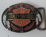 Official Licenced Harley Davidson Belt Buckle BB-2735 Biker Motorcycle - £33.80 GBP