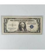 1935 C Blue Seal $1 One Dollar Silver Certificate Bill John W Snyder Q05682721E - £178.51 GBP