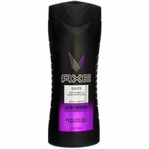 AXE Body Wash 12h Refreshing Scent Excite Crisp Coconut and Black Pepper Men's B - $25.99