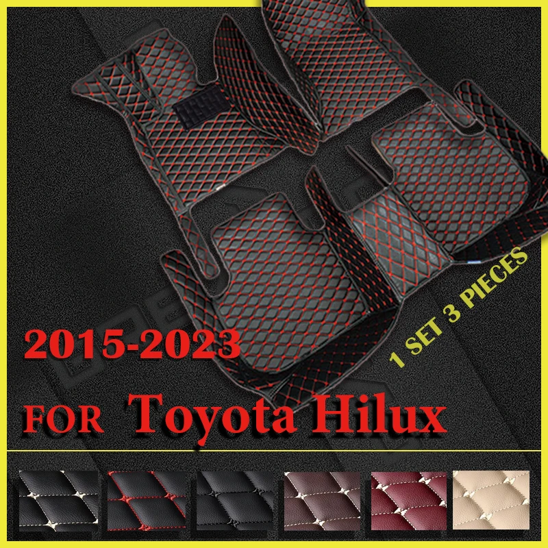 Car floor mats for Toyota HILUX 2015 2016 2017 2018 2019 2020 2021 2022 ... - $91.88