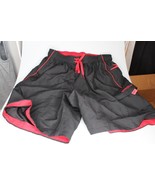 $42 Mens M SPEEDO MARINA VOLLEY Black Red SWIM SHORTS TRUNKS 7840260 - $24.75