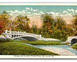Bridge and Culvert Forest Park St Louis Missouri UNP WB Postcard N19 - £1.54 GBP