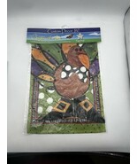 Custom Decor Inc Decorative Flag 12”x18” Turkey Pilgrim Shoes Adorable - €10,99 EUR