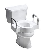 Bemis 4.5&quot; Raised Toilet Seat with Dual Lock and Security Arms - $1,374.92 MXN