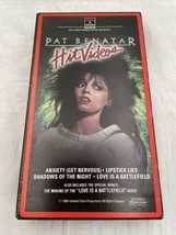 Pat Benatar Hit Videos VHS Tape 1984 RCA Columbia Side Open Box No UPC Code - £12.11 GBP