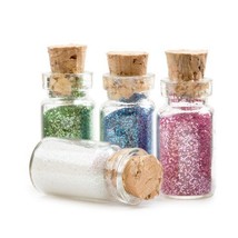 Fairy Garden Supplies Mini Fairy Dust Glass Bottle - £13.46 GBP
