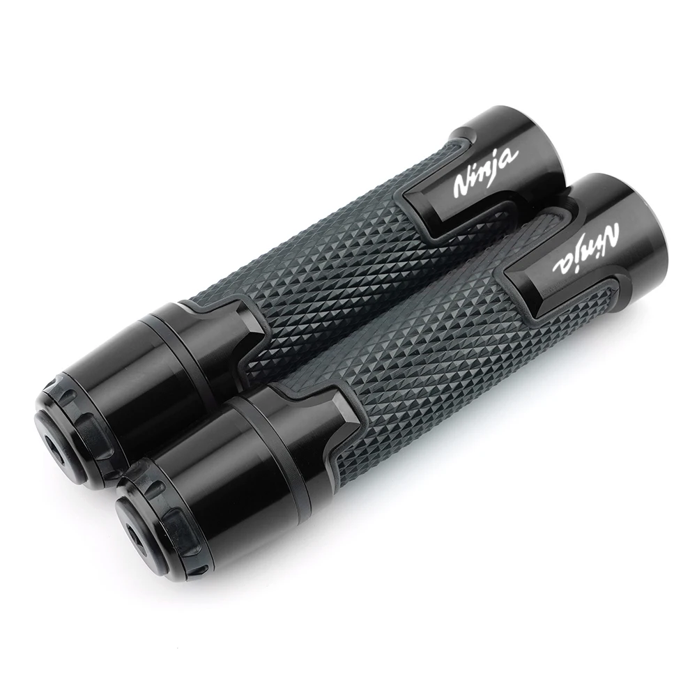   Ninja 250 400 250R 300R 650R 1000 Motorcycle Handlebar Handle Hand Grips End   - $784.00