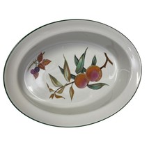 Evesham Vale Royal Worcester Oval Ovenware Bowl Dish Peaches Berries Des... - £20.22 GBP