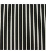 SUNBRELLA 58033 SHORE CLASSIC WHITE STRIPE OUTDOOR FURNITURE FABRIC BY Y... - $19.79