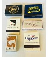 Match Book vtg Advertising matchbook Lot Lascaux Maggies Bay View Cafe S... - £15.41 GBP
