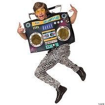 Boombox Costume Adult Retro 80&#39;s Tunic Funny Halloween One Size GC1877 - £62.90 GBP