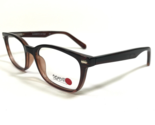 Elements Eyeglasses Frames EL-248 C1 Brown Burgundy Red Fade Square 48-1... - $51.28
