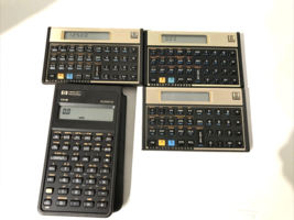Lot of HP 12c 10b Calculators USA some Vintage - £58.07 GBP