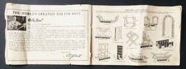 1926 Vintage 26pg Erector Manual Instruction Gilbert Toy - £33.64 GBP