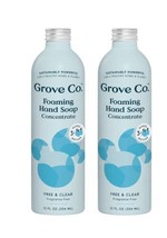 2 Pack Grove Free And Clear Foaming Handsoap Refill - £22.94 GBP