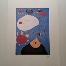 Joan Miró Signed - Blue Painting - Certificate - £103.11 GBP