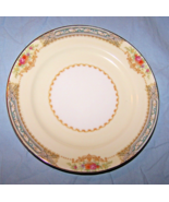 Noritake &quot;Chevonia&quot; fruit/bread plate-Occupied Japan-blue, gold floral d... - $20.50 CAD