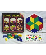 Vintage Diset International MAGIC MOSAIC MYSTERIES Fun Color &amp; Shape Act... - $19.80