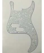 Guitar Parts Guitar Pickguard for Fender Japan Precision Bass 4 Ply Whit... - £14.89 GBP