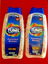 2 Pack Tums Antacid Assorted Berries 265 Tablets Each Ultrastrenght 1000 - £33.11 GBP