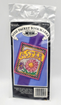 Vintage Counted Cross Stitch Banar Designs Bookmark Aster Stitch Kit NIP Sealed - £4.95 GBP