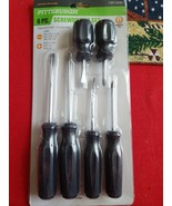 Pittsburgh 6 Piece Screwdriver Set #62583 Magnetic Tips NEW - £12.98 GBP